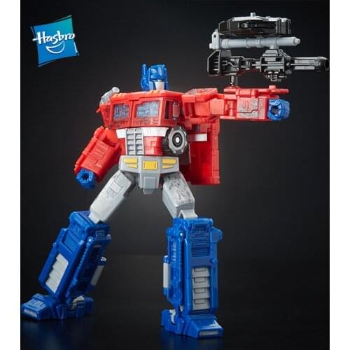Hasbro Robot Generations War for Cybertron Siege Figurine Optimus Prime WFC S11 de classe voyageur Transformers Toys