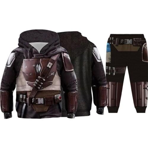 Star Cosplay Hoodie 3D Printed Hoodies Sweatshirt Pants Kids Children Casual Streetwear Pullover Sweatpant