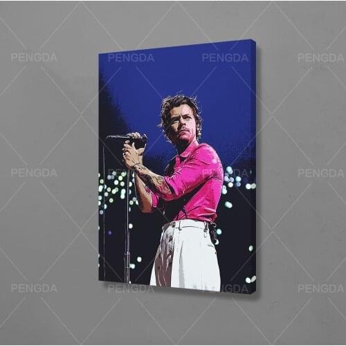 Harry Styles Painting Wall HD Printed British Singer Actor Poster Modular Canva Home Decoration Picture For Living Room Artwork