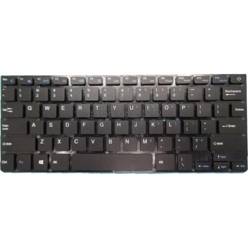 Laptop US Keyboard For EPIK ELL1401BK ELL1401 14" Ultra Slim Laptop English black without frame new