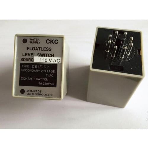 Water level controller C61F-GP level relay 1NO 1NC 8PIN 5A 250VAC 50/60Hz