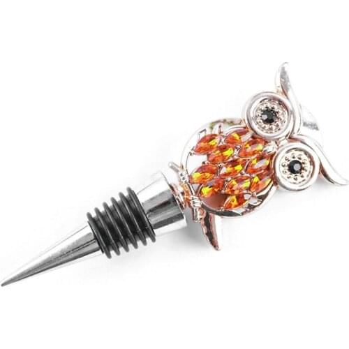 Cute Owl Wine Bottle Stopper Vacuum Sealed Reusable Plug Caps Wedding Wedding
