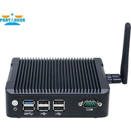 N9 Mini PC With Intel Celeron N3160 Quad Core 1.6GHz Dual Lan Single Board Computer For Office