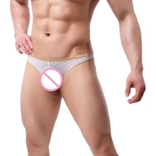Gay Underwear Men Briefs Mens Thongs Calzoncillos Sexy Transparent Panties for Men Jockstrap Slip Cueca Masculina Briefs Thong