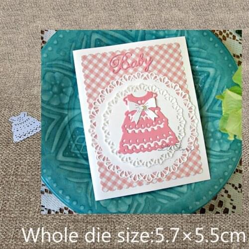 New Design Craft Metal Cutting Die die cuts dress clothes decoration scrapbook Album Paper Card Craft Embossing die cuts