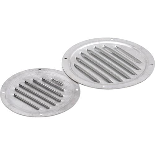 Adjustable Air Ventilation Cover Round Ceiling Wall Hole Air Vent Grille Louver Kitchen Bath Air Outlet Fresh System