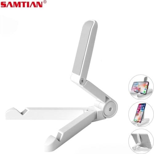 SAMTIAN Lazy bracket Folding Phone Holder Tablet Stand Support Phone Stand For All Phone Tablet