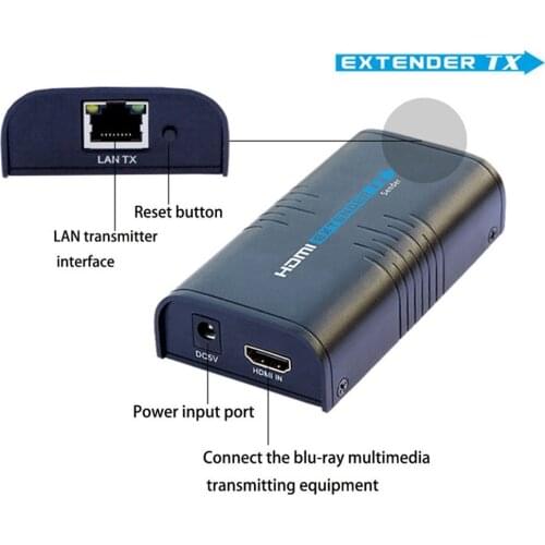 HSV373 HDMI extender TX over TCP/IP UTP/STP CAT5e/6 Rj45 LAN HDMI splitter support 1080p HDMI extender work like hdmi splitter