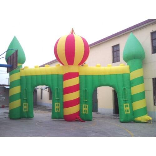 High quality inflatable arched door for wedding birthday party advertisement event