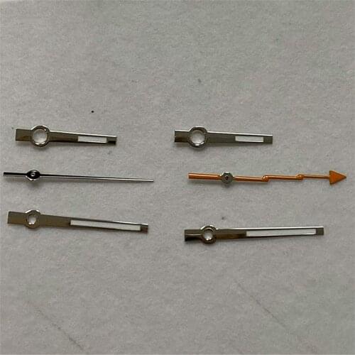 Replacement 12.5MM Watch Hands Green Luminous Watch Needles Pointer for NH35 NH36 Watch Movement