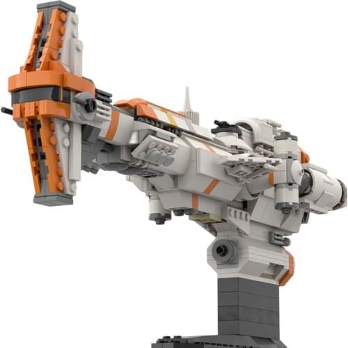 Star Series Movie Hammer Corvette (Micro Fleet Scale) Model Building Blocks MOC Toys Bricks Educational Xmas Gift