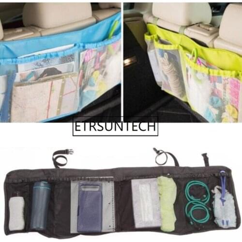 50pcs Car Seat Back Bag Holder Hangging Bags Storage Organizer Pockets Travel Stowing Tidying Universal For Van Truck