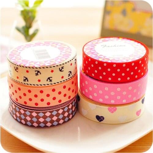 Decoration Cloth Tape Adhesive Masking Tapes Vintage Anchor Love Heart Dots Stickers for Diary Album Stationery School A6417