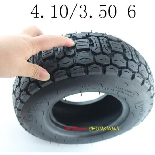 Good quality 4.10/3.50-6 Scooter tubeless Tires 6" Lawn Mower/Snow&Mud Tyre 4.10/3.50-6 vacuum tire mobility scooter tire