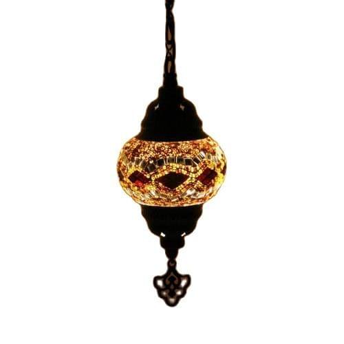 Mosaic Lamp Single Pendant Night Light Handmade Lamps Quality First Class Workmanship Decorative Authentic Stylish