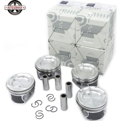 New Bolt Diameter Φ20mm Engine Pistons Rings Set Assembly A 274 030 15 17 A2740301517 For Mercedes-Benz C350e E300 GLK200 SLK300