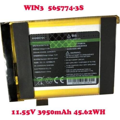 Laptop Handheld Battery For GPD WIN3 WIN 3 565774-3S 11.55V 3950mAh 45.62WH