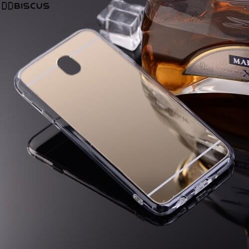 Luxury Mirror Soft TPU Silicone Case For Samsung Galaxy J5 2017 Pro J 5 Cases J530F J530FM SM-J530FM SM-J530F/DS SM-J530F Case