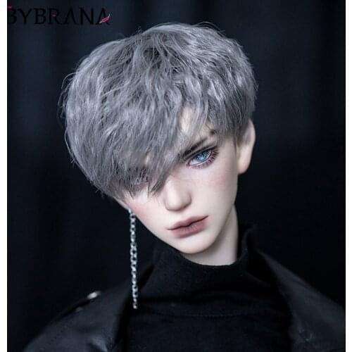 Bybrana Bjd Doll 1/3 1/4 1/6 Tin Foil Perm High Temperature Silk Baby Hair