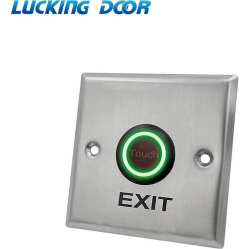 Zinc alloy exit touch Button Push Switch Opener Release for Magnetic Lock Access Control Electric Lock