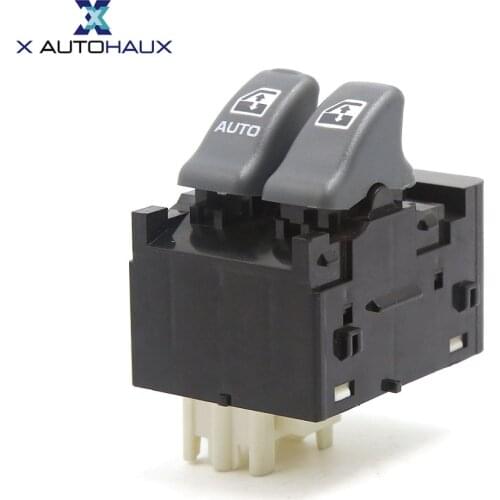 X AUTOHAUX Front Left Car Power Window Switch GRAY 10409722 For Oldsmobile Silhouette For Chevrolet Venture For Pontiac Montana
