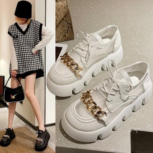 Womens shoes summer breathable net shoes 2021 new platform platform small leather shoes net yarn single shoes