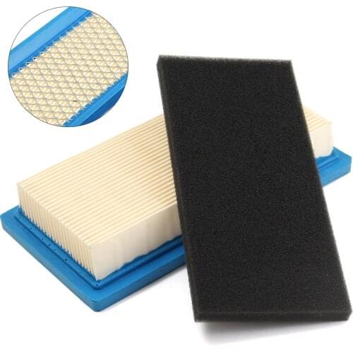 1set Air Filter + Filter Sponge Plus Pre-Filter For Briggs & Stratton 492889 494511S
