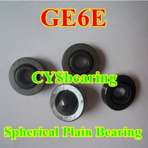 10pcs/lot GE6DO GE6 SA1-6B SBH6NS GE6E radial spherical plain bearing