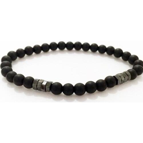 8mm bohemian multicolor Agate beads Chakra Healing Reiki Buddha Yoga Bracelet elastic adjustable Volcanic Stone Bangles yuhg4