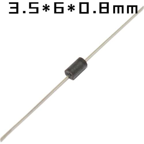 3.5X6X0.8mm axial ferrite bead 6mm length electronics EMI filter ferrite bead ferrite inductor ,2000pcs/lot