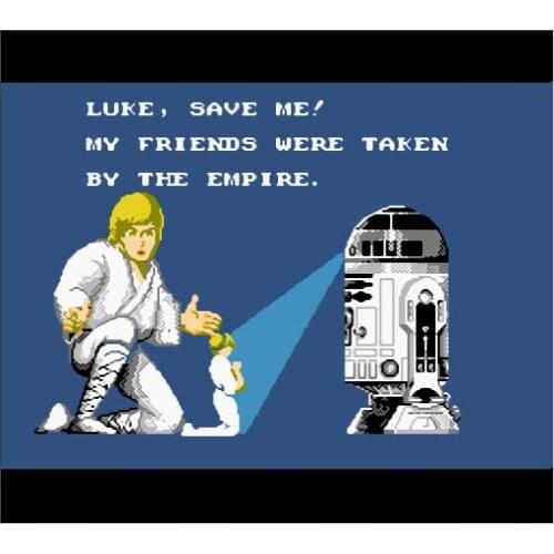 ST@R W@RS NAMCO Game Cartridge for NES/FC Console