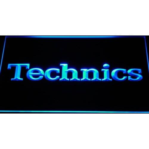K149 Technics Turntables DJ Music NEW LED Neon Light Signs with On/Off Switch 20+ Colors 5 Sizes to choose