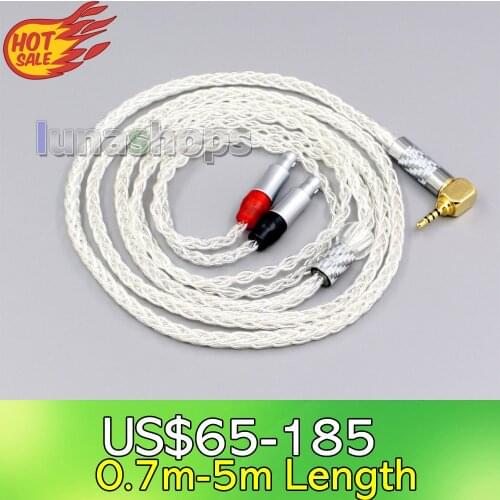 LN006428 99% Pure Silver Headphone Cable For Sennheiser HD800 HD800s HD820s HD820 Enigma Acoustics Dharma D1000