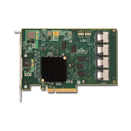 For LSI00244 9201-16i PCI-Express 2.0 x8 SATA / SAS Host Bus Adapter Card 6GB/s