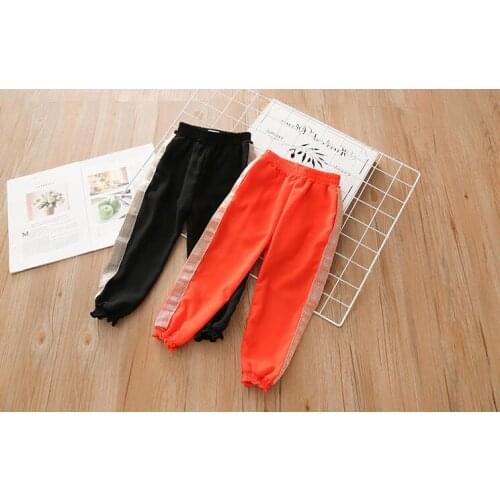 2020 popular sale boys pants Summer anti-mosquito pants Kids breathable cropped pants 4