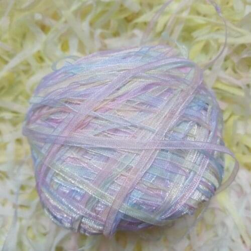 Mylb 3mm section dyed fantasy snow snow hand-painted Symphony of snow yarn hooks Dream catcher tassel thread shipping