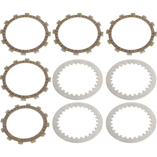 Artudatech Clutch Kit Steel & Friction Plates for SRV XV XVS 125 250 Drag Star XV125S XV240 SV250 Virago Vstar 250