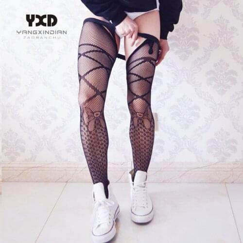 Underwear for Mens One-piece Lingerie High-stretch Fishnet Nightwear Male Pantyhose Body stocking Guy Sexy Crotchless Sleepwear