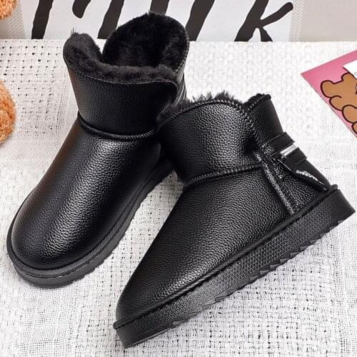 2021 New Winter Women Snow Boots Warm Short Plush Soft Ladies Plus Size Ankle Boot Womens Fur Platform Female Casual Shoes