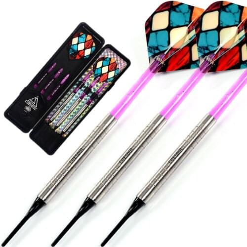 Great Gifts By CUESOUL Swords Series 18 Grams 95% Tungsten Soft Tip Darts Set