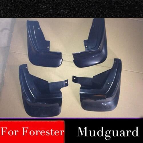 4pcs Car Fender Flares for Subaru Forester SBG 2005 2006 2007 Front Rear Splash Guards Mud Flaps Mudguards Mudflap
