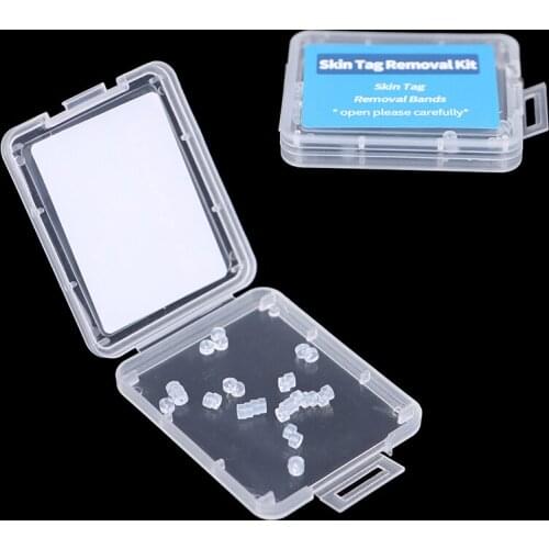 30Pcs Skin Tag Removal Rubber Bands Micro Band Non Toxic Face Care Mole Wart