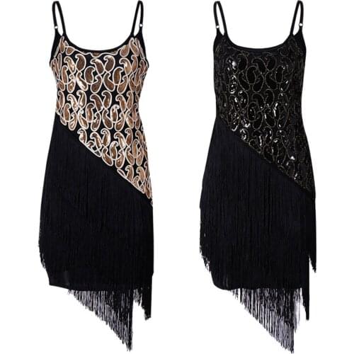 Vintage 1920s Flapper Great Summer Gatsby Women Costume Short Clothing Party Tassels Beach Fringe Dress vestido