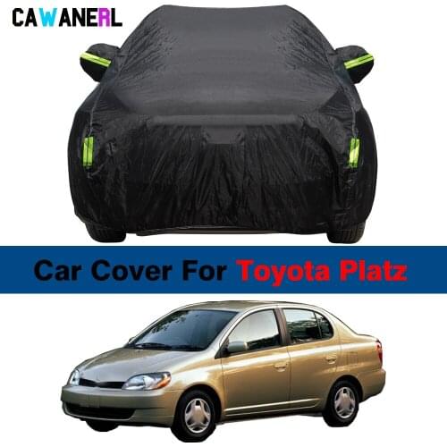 Waterproof Car Cover For Toyota Echo Platz Auto Outdoor Sun Shade Anti-UV Snow Rain Ice Protection Cover