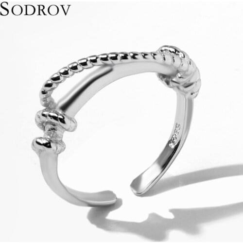 Simple Style 925 100% Solid Sterling Silver Forever Love Heart Open Finger Rings For Women NewYear & Valentines Day Gift R014