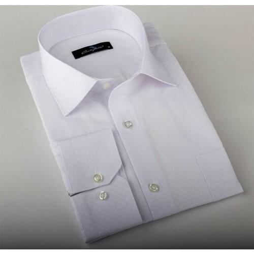 2020 Men Fashion Casual Long Sleeved shirt Slim Fit Male Social Business Dress Clothing Soft Comfortable Button Down Pocket