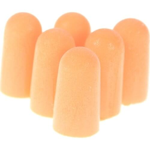 30 Pairs Travel Sleeping Soft Orange Foam Ear Plugs Tapered Travel Sleep Noise Prevention Earplugs Noise Reduction 29 dB