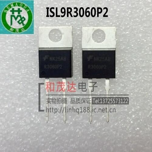 5PCS/ ISL9R3060P2 R3060P2 600V 30A to220-2 to-220-2