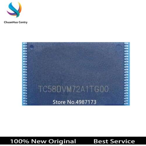 5 pcs/lot TC58DVG02A1FT00 TC58DVM72A1FT10 TC58DVM72A1TG00 New and Original In Stock