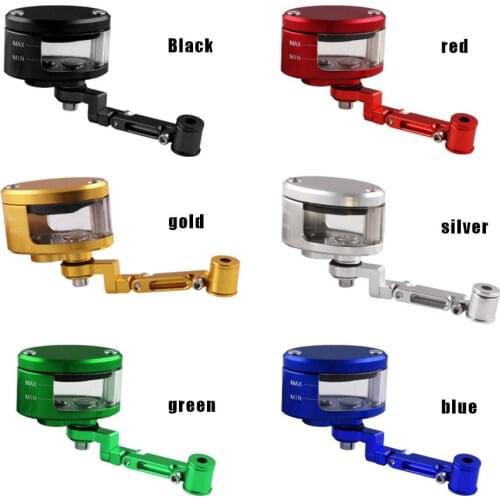 CNC Motorcycle Brake Clutch Master Cylinder Fluid Reservoir Tank Oil Cup For Honda YAMAHA Suzuki Motorcycle Modification